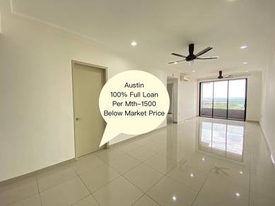 100%Loan*D'aman Residence 1076SF Puchong Taman Mas Koi prima the wharf