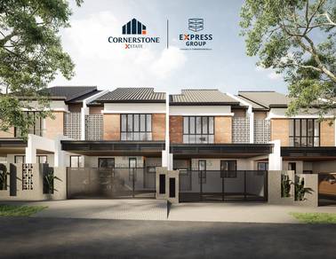 Brand New Double Storey Terrace House at Tanjung Lobang, Miri
