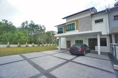 2 storey semi d bandar nusa rhu shah alam huge land near dash hiway