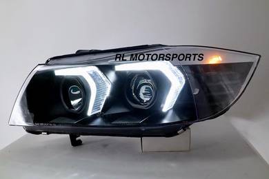 BMW E90 Head lamp tail light fender led bodykit