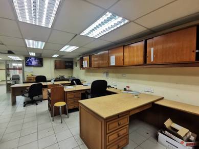 Leisure Mall Tmn Segar Cheras 1st Flr Office Full Furnish walk to MRT