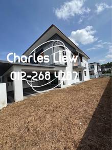 Brand new double storey terrace corner lot in s2 Rimbun vista for sale