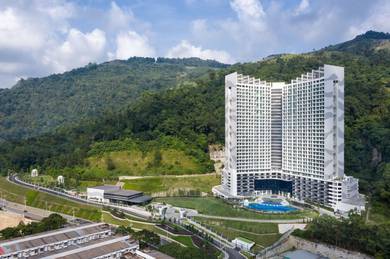 Eco Terraces Condo 1365sqft Corner, 3 Carparks For Rent, Air Itam