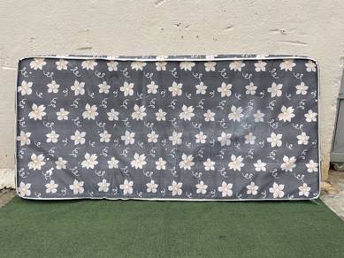 YB80F Tilam Single Foam Mattress 4" Grey