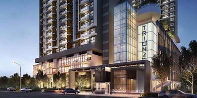 Trion 2 Unit Facing KL View For Sale, Locate @ Cheras Sg Besi