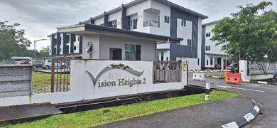 For Rent - 1-1/2 Storey Townhouse at Vision Height, Batu Kawa
