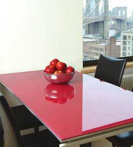 TABLE GLASS COVER l glass top alas meja anda l