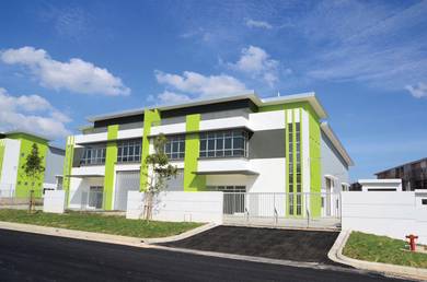 Impian Emas 1.5 Storey Semi D Factory Unblock View Light Industry