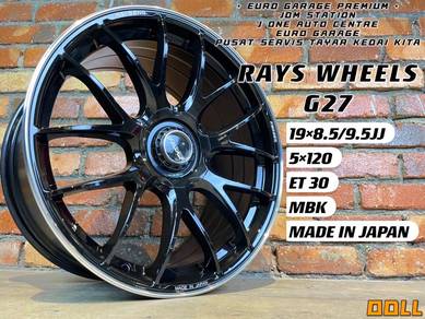 RAYS G27 Japan 19inc BMW X1 X3 E46 E90 F10 F30