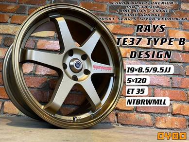 TE37 TYPE B 19inc BMW X1 X3 E46 E90 F30 F10