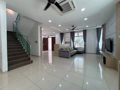 Freehold Renovated 2-Storey Semi-D Tangkak Tmn Sialang Johor Muji Desi