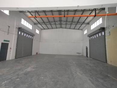 CHENG ‼️1.5 Storey Semi-D Warehouse/Factory @ Tmn Teknologi Cheng