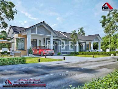 Rumah Semi-D Cantik Kg Kerlein Tembesu Limbat Jalan Mulong