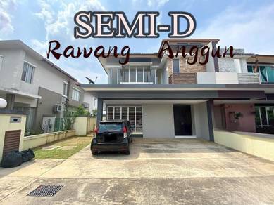 Rawang Anggun 1 Semi D Cluster Landed House 2 Storey Landed Murah