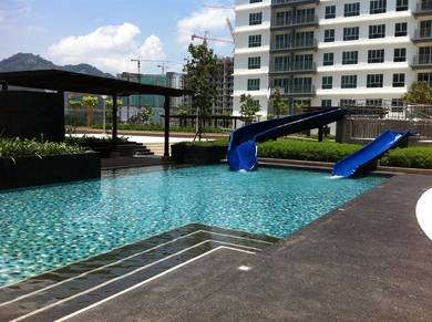 Golden Triangle 1320sf 2 CarPark Original Unit Sungai Ara SUPER WORTH!