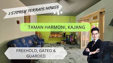 Double Storey Terrace House, Taman Harmoni, Kajang, Semenyih For Sale