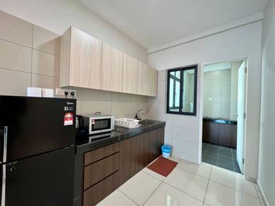 High Floor Ong Kim Wee Residence Melaka Renovated 3 Rooms Furnished