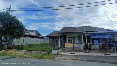 TERMURAH SEMI D PRIMA GAMBANG JAYA Facing Open depan padang Tanah luas