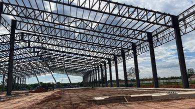 Type: Detached New Warehouse/ Car Showroom for Rent - Padang Meha