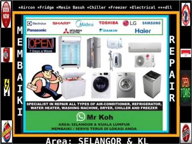 Repair washing machine,Fridge CHILLER Freezer,PETI