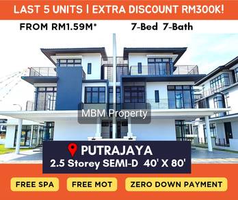 New Extra Discount RM300K❗Cheapest Semi-D SENNA Precint 12 Putrajaya
