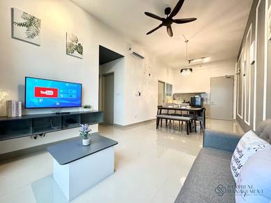 Seaview Amber Cove Impression City Kota Syahbandar Fully Furnished