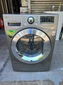 LG front load 2in1 hot washer with dryer 10.5/6.k