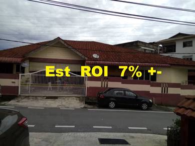 Corner Lot Single Storey Landed 3596 Sq Feet With 6 Bedrooms