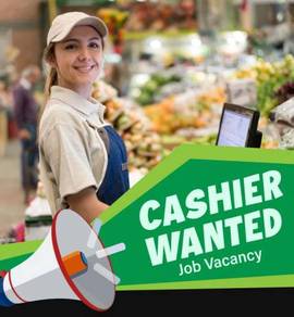 Cashier / Juruwang / Shop Assistant