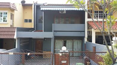 Cheap!! Cheap!! Cheras Taman Midah 2 sty terrace house 22x70 extension