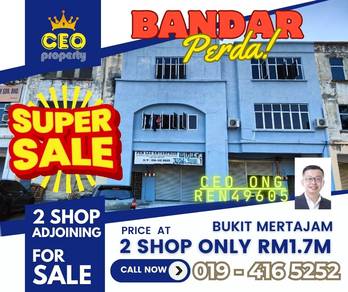 Value Buy 3 storey 2 unit Adjoining Shop@ Bandar Perda ,Bukit Mertajam