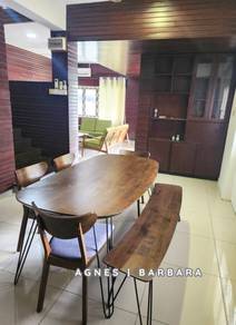 Nice Double Storey Terrace Corner house at Bamfylde, Kuching
