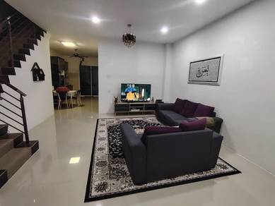 Full loan Double Storey Precint 18 Pengkalan Tiara Station 18 Lahat