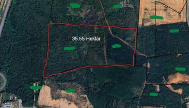 Commercial Land Nearby Amanjaya, Ambangan Heights - 87.80 Acres