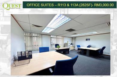 Wisma RKT Office Space 338sf 282sf 224sf 128sf Full Furnished KL City