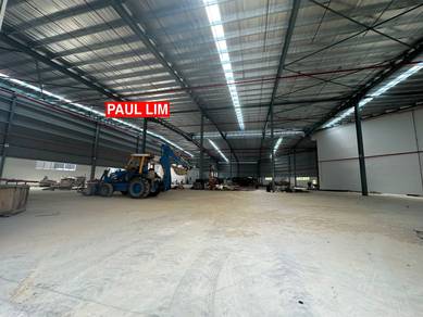 FACTORY RENT 1.5 STOREY DETACHED 42600 SQFt NEAR BATU KAWAN AND VALDOR