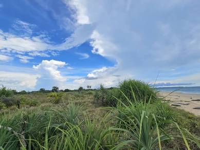Beachfront Land Facing the Sea & Sunset at Kudat For Sale