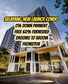 Selayang Below Market New Condo 0% Down Payment Free Furnished