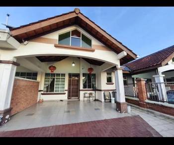 Impian Emas Single Storey Terrace 24x80 Freehold Renovated Good Cond