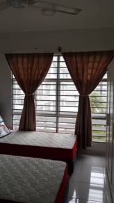 M3 mall tmn melati lrt jalan kaki nk seorang shj master room sharing
