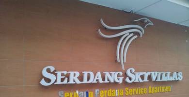 Serdang Skyvillas (Serdang Perdana) 850sqf🔥1k booking🔥Full loan⚡RENO