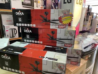 New DEKA 56" DC Motor Ceiling Fan 5A2nF2