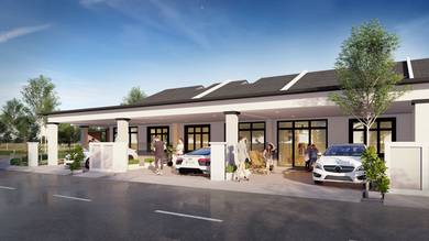 [FULL LOAN] Single Storey Terrace Cheng Cornerlot House Sale Lotus