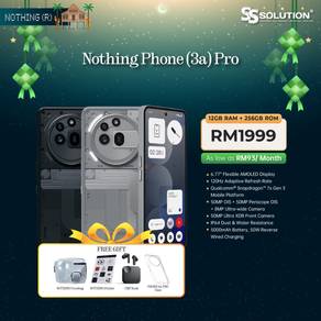 [NEW] Nothing Phone (3a) Pro (12+256GB) Ori MY Set