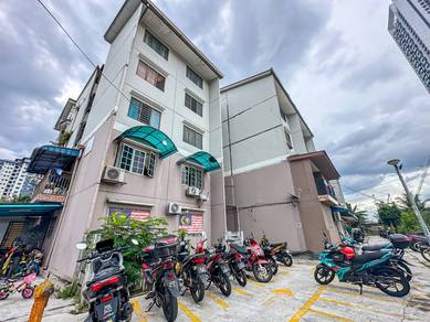 (LEVEL 1|TERMURAH)-Pangsapuri Kelumpuk Pinang, Au2 Setiawangsa KL