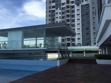Wharf Residence, 3r2b, Semi Furnished,  K.cabinet, Ac & Big Balcony