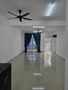 Double storey house with kitchen cabinet at Laman sendayan for rent