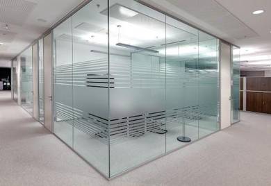 Partition Aluminium # Glass >> Ceiling >>12 Carpet