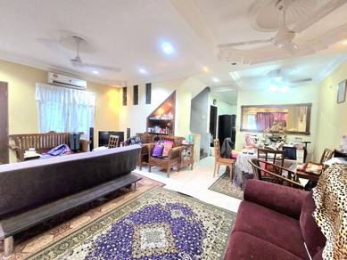 Corner lot 2 storey terrace house tmn kosas ampang