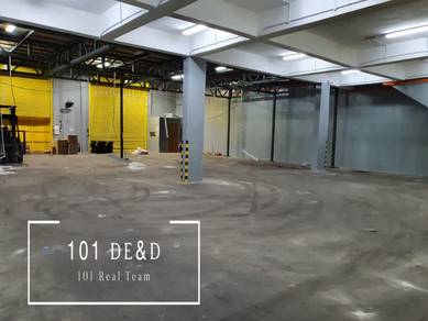 WITH CF! 4000sf CORNER Ground Floor FactoryMeranti Jaya Puchong RENT